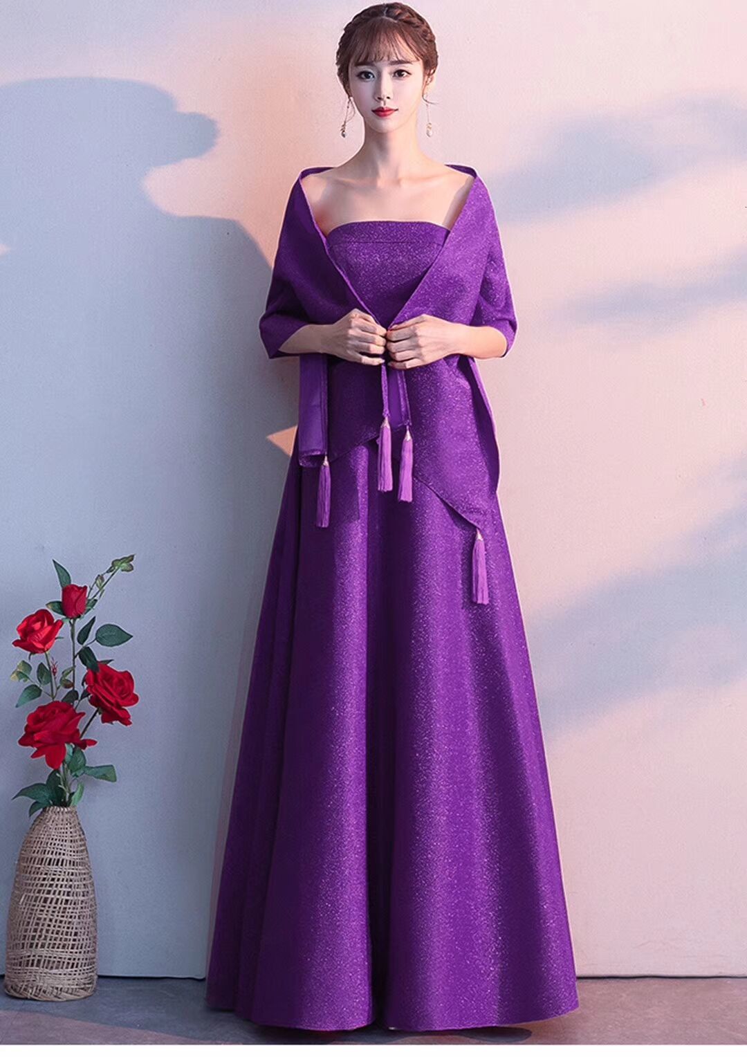 Sleeveless Female Party 2021 Summer No Straps Elegant Red Solid Long Dress with Shawl Dressed As Fiesta Nv9o
Sleeveless Female Party 2021 Summer No Straps Elegant Red Solid Long Dress with Shawl Dressed As Fiesta Nv9o
