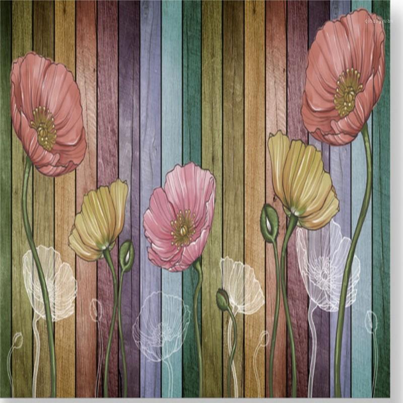 Drop Shipping Custom Mural Abstract Hand Painted Tulip Wallpaper European Wooden Mural Bedroom TV Background Wall1, As pic
Drop Shipping Custom Mural Abstract Hand Painted Tulip Wallpaper European Wooden Mural Bedroom TV Background Wall1, As pic
