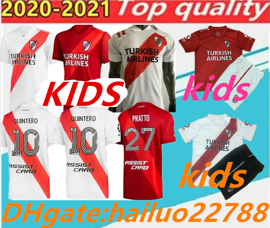 2020 kids River Plate home white Soccer Jersey River Plate away Red G.MARTINEZ QUINTERO PRATTOSoccer Shirt 20/21 riverbed kids Football jers
2020 kids River Plate home white Soccer Jersey River Plate away Red G.MARTINEZ QUINTERO PRATTOSoccer Shirt 20/21 riverbed kids Football jers