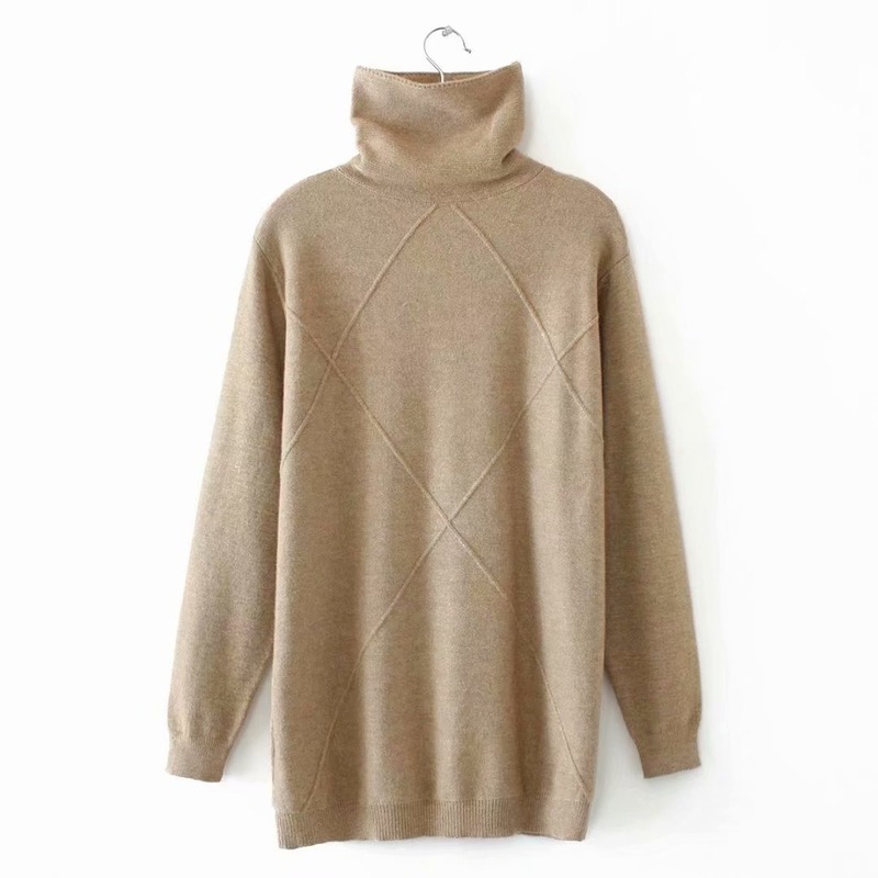 2xl-4xl Plus Size Women's Turtlenecks Big Elegant Outerwear Casual Pullovers Nc4w, Khaki.
2xl-4xl Plus Size Women's Turtlenecks Big Elegant Outerwear Casual Pullovers Nc4w, Khaki.