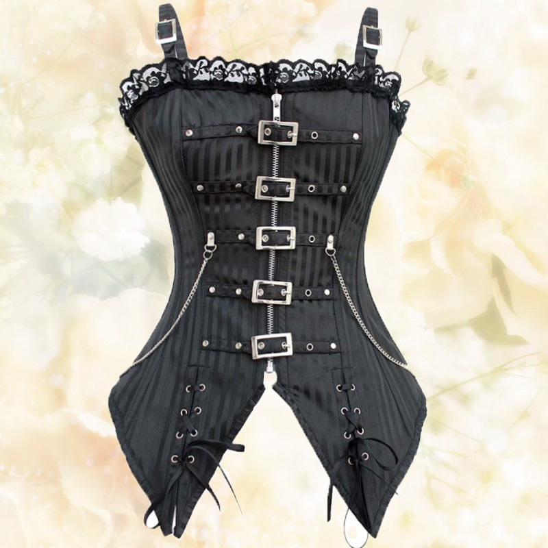 Palace Corset Striped Zipper Shapewear Factory Outlet Dropshipping Shapewear Bodysuits for Women Waist Trainer Corset Shaping Vest Full Body, Black;white
Palace Corset Striped Zipper Shapewear Factory Outlet Dropshipping Shapewear Bodysuits for Women Waist Trainer Corset Shaping Vest Full Body, Black;white