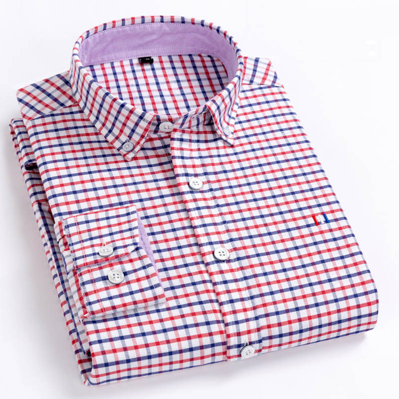 2021 New Brand Men Long Sleeve Shirt Plaid Stripe Solid 100%cotton High Quality Casual Oxford Shirts Spring Autumn Clothes Mz1g, Ss-1909
2021 New Brand Men Long Sleeve Shirt Plaid Stripe Solid 100%cotton High Quality Casual Oxford Shirts Spring Autumn Clothes Mz1g, Ss-1909