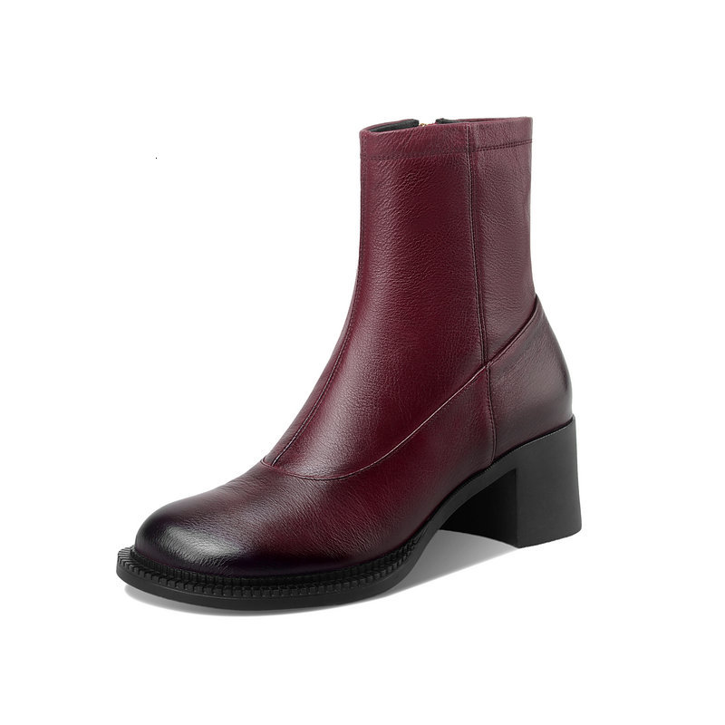 2021 New Genuine Leather Women Fashion Square Toe Shoes Woman Band Thick High Heels Ladies Boots Party Casual Ankle 2lje, Wine red
2021 New Genuine Leather Women Fashion Square Toe Shoes Woman Band Thick High Heels Ladies Boots Party Casual Ankle 2lje, Wine red