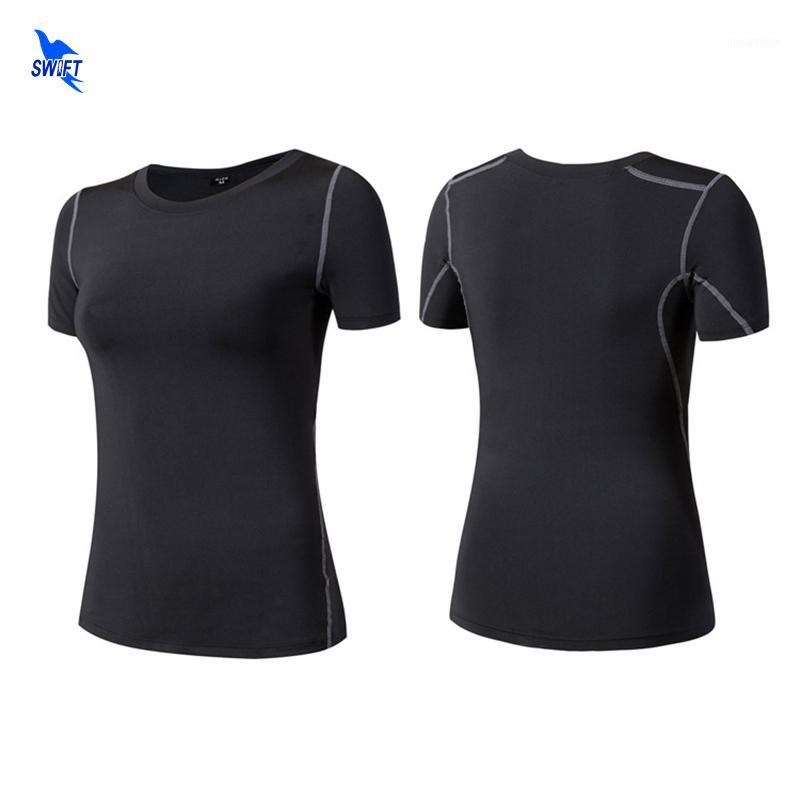 2020 Quick Dry Slim Fit Women Solid T-Shirts Compression Shirt Tops Bodybuilding Fitness O-Neck Short Sleeve Sportswear Female1, Blue
2020 Quick Dry Slim Fit Women Solid T-Shirts Compression Shirt Tops Bodybuilding Fitness O-Neck Short Sleeve Sportswear Female1, Blue