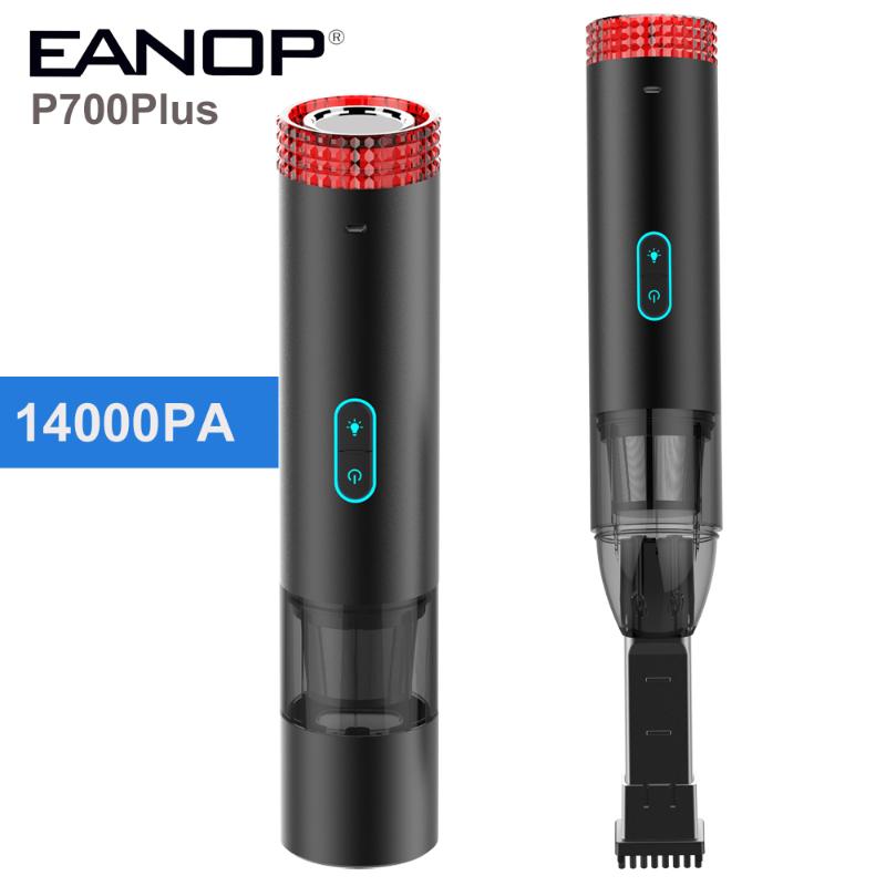 EANOP P700plus Portable Car Vacuum Cleaner Wireless USB Rechargeable Vacuum Dust Remove for Car Home Carpet Sofa Pet 14000 Pa
EANOP P700plus Portable Car Vacuum Cleaner Wireless USB Rechargeable Vacuum Dust Remove for Car Home Carpet Sofa Pet 14000 Pa