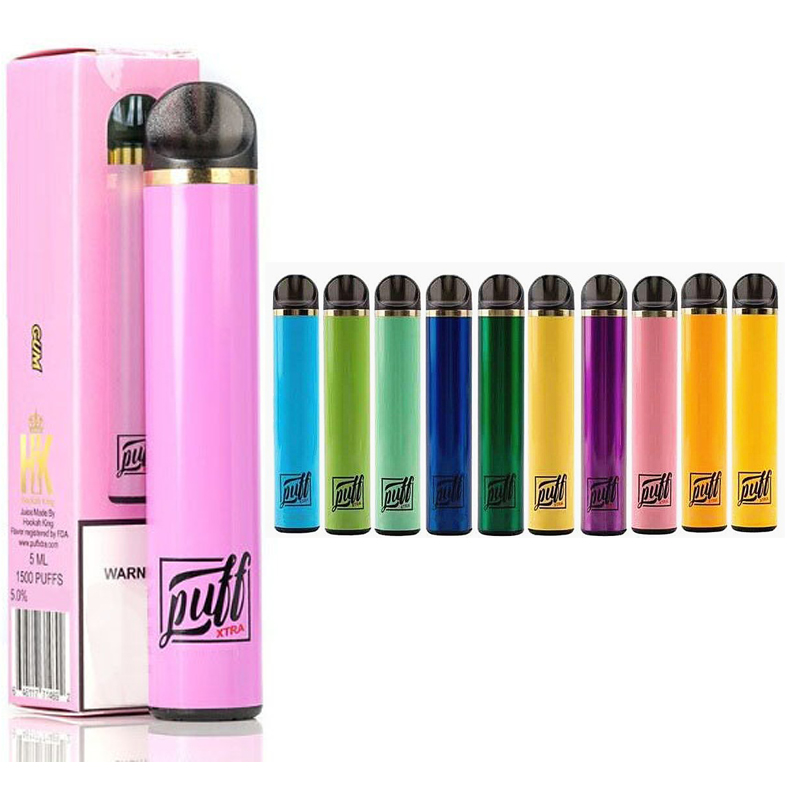 Puff XTRA Disposable Device Pod Kit Fruity Smell 5ml Prefilled Cartridges Battery 1500 Puffs Vape Empty Pen
Puff XTRA Disposable Device Pod Kit Fruity Smell 5ml Prefilled Cartridges Battery 1500 Puffs Vape Empty Pen