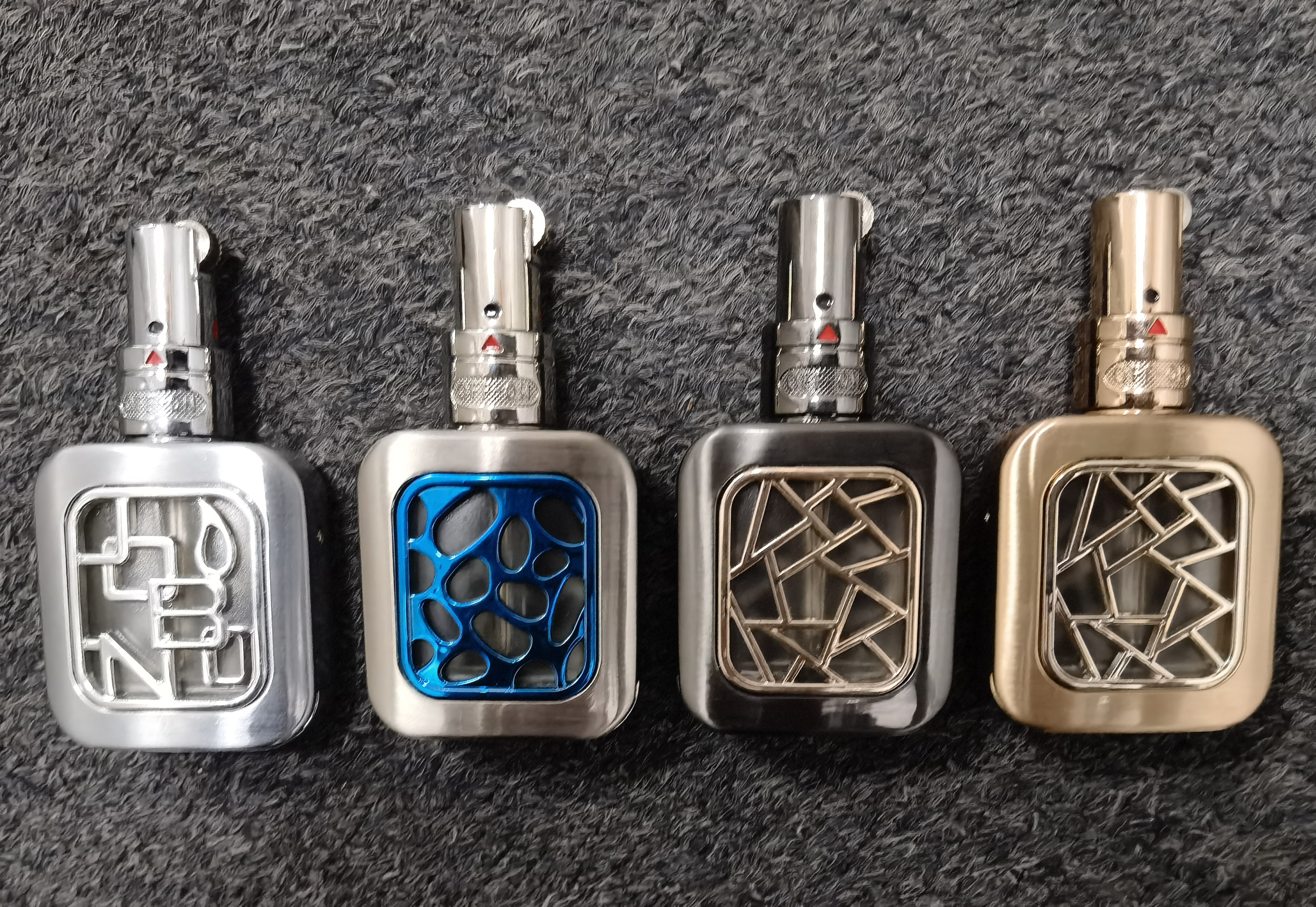 Jobon Halloween Funny Lighter Ghost Flame Butane Gas Type Metal Floating Flame Flint Lighters Visible Capacity Creative Perfume Bottle Shape
Jobon Halloween Funny Lighter Ghost Flame Butane Gas Type Metal Floating Flame Flint Lighters Visible Capacity Creative Perfume Bottle Shape