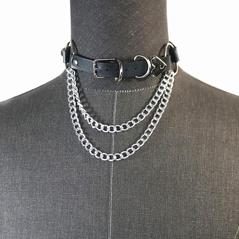 Hot women Handmand Harajuku Punk Rock Gothic Necklace Sexy PU Leather Heart irregul Rivet Collar Choker Necklace Body Jewelry
Hot women Handmand Harajuku Punk Rock Gothic Necklace Sexy PU Leather Heart irregul Rivet Collar Choker Necklace Body Jewelry