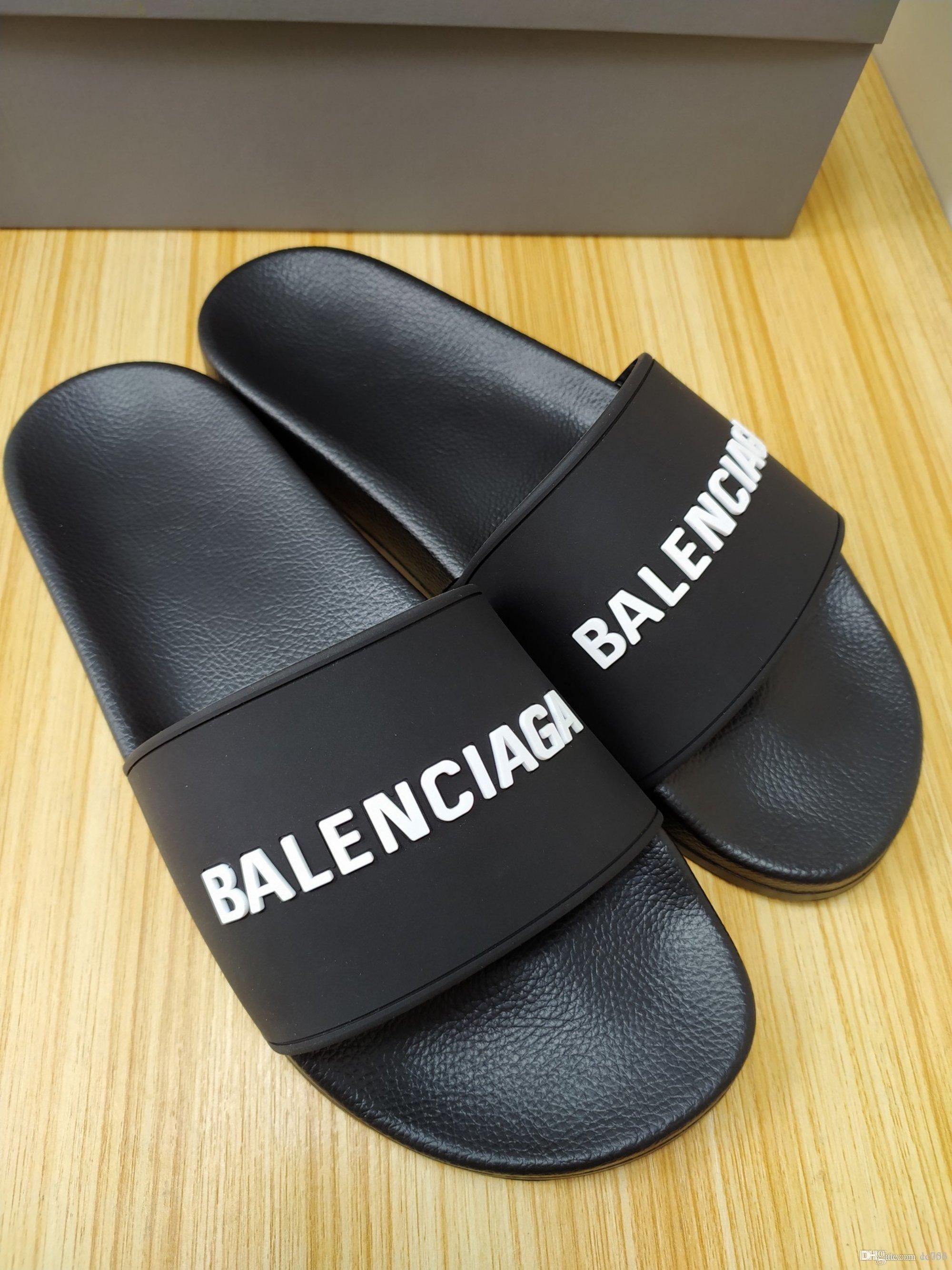 2021 Famous designer men's and women's fashion casual slippers, men's and women's casual slippers, with box size 35-45