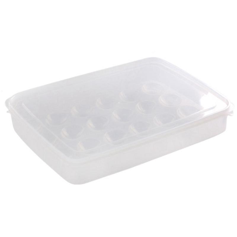 Clear Covered Egg Holder, Eggs Container Dispenser Stackable Storage Box with Lid for Refrigerator, 24 Eggs Tray
Clear Covered Egg Holder, Eggs Container Dispenser Stackable Storage Box with Lid for Refrigerator, 24 Eggs Tray