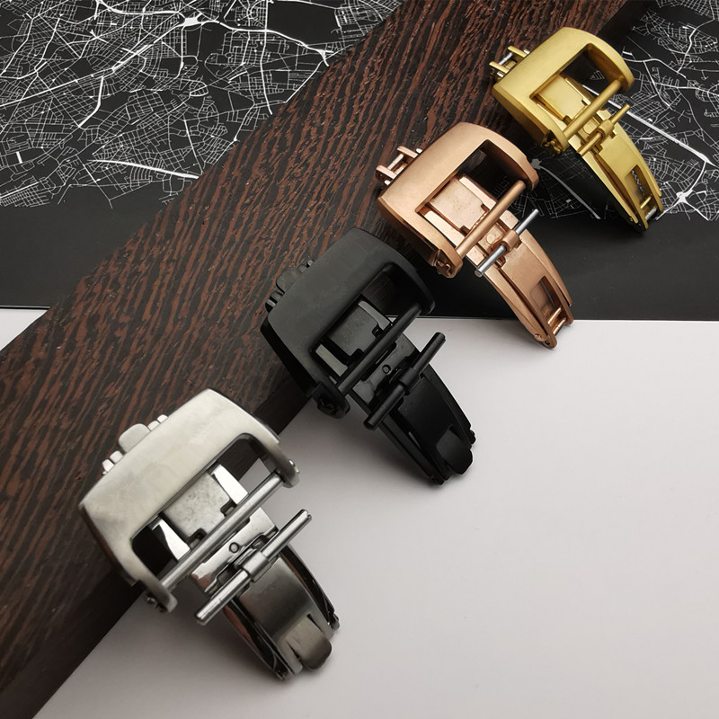 Butterfly Steel Buckle Size 18mm 20mm Black Silver Rose Gold Watchband Watch Band Strap Buckle For FIT RM
Butterfly Steel Buckle Size 18mm 20mm Black Silver Rose Gold Watchband Watch Band Strap Buckle For FIT RM