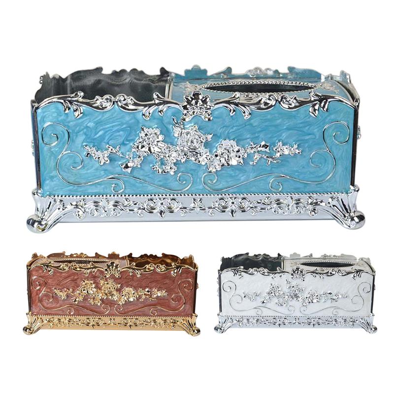 European Ornate Tissue Box Cover Paper Napkin Handset Holder Home Hotel Decorations
European Ornate Tissue Box Cover Paper Napkin Handset Holder Home Hotel Decorations