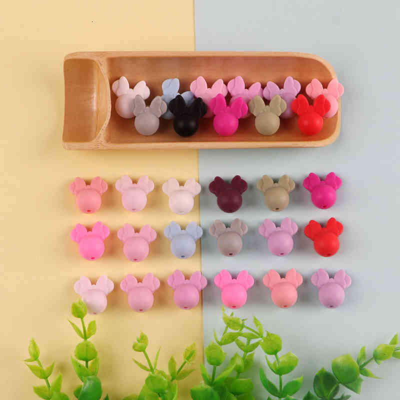 10pcs Baby Teething Beads Food Grade Cartoon Mouse Shape For Necklaces Bpa Free Teether Toy Nursing
10pcs Baby Teething Beads Food Grade Cartoon Mouse Shape For Necklaces Bpa Free Teether Toy Nursing