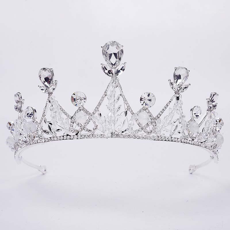 Simple Rhinestone Tiaras And Crowns Headbands Hairbands For Women Girls Bride Wedding Hair Accessories Princess Diadem Clips & Barrettes, Golden;silver
Simple Rhinestone Tiaras And Crowns Headbands Hairbands For Women Girls Bride Wedding Hair Accessories Princess Diadem Clips & Barrettes, Golden;silver