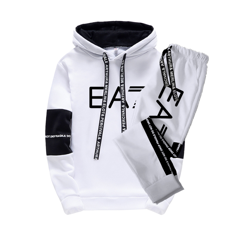 2022 Men's Tracksuit Luxury Set Casual Hoodies Sweatshirt and Sweatpants Set Print Jogging Sports Tracksuit Suit S-3XL 220211, White
2022 Men's Tracksuit Luxury Set Casual Hoodies Sweatshirt and Sweatpants Set Print Jogging Sports Tracksuit Suit S-3XL 220211, White