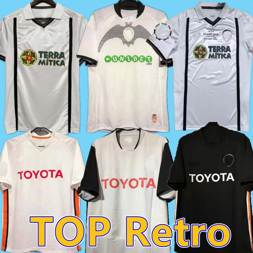 2009 2010 Valencia Retro CF soccer jersey 90th Anniversary home David Villa MATA David Silva Zigic Banega vintage football shirt jerseys, 06/07 away
2009 2010 Valencia Retro CF soccer jersey 90th Anniversary home David Villa MATA David Silva Zigic Banega vintage football shirt jerseys, 06/07 away