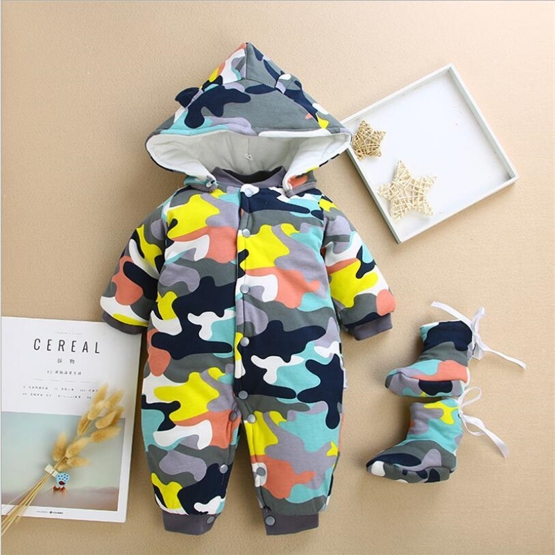 Newborn baby winter warm rompers toddler boys girls long sleeve velvet thick jumpsuits for baby infant overalls soft sleepwear 201127, White
Newborn baby winter warm rompers toddler boys girls long sleeve velvet thick jumpsuits for baby infant overalls soft sleepwear 201127, White