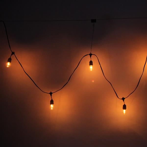 Best seller S14 24pcs Light Bulb Outdoor Yard Lamp String Light with Black Lamp Wire high-class materials LED Strings
Best seller S14 24pcs Light Bulb Outdoor Yard Lamp String Light with Black Lamp Wire high-class materials LED Strings