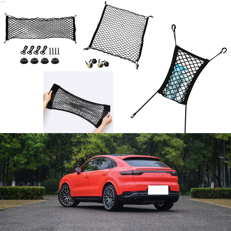 For Porsche Cayenne Model Auto Car Black Rear Trunk Cargo Baggage Organizer Storage Nylon Plain Vertical Seat Net
For Porsche Cayenne Model Auto Car Black Rear Trunk Cargo Baggage Organizer Storage Nylon Plain Vertical Seat Net