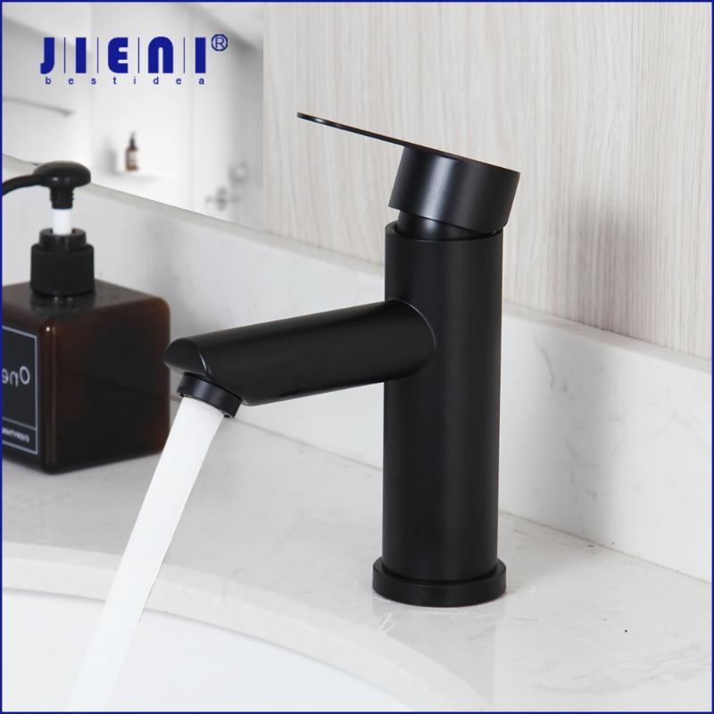 JIENI Black Wash Basin Short Faucet Bathroom Faucet Basin Sink Tap Solid Brass Deck Mount 1 Handle Vessel Sink Tap Mixer
JIENI Black Wash Basin Short Faucet Bathroom Faucet Basin Sink Tap Solid Brass Deck Mount 1 Handle Vessel Sink Tap Mixer