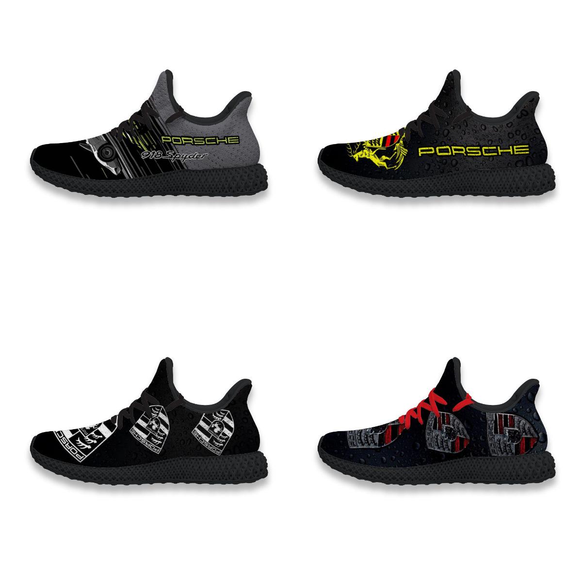 4D running shoes Black White Porsche Logo fun printing men's women's Rtero shock absorption customized leisure outdoor sports Sneaker
4D running shoes Black White Porsche Logo fun printing men's women's Rtero shock absorption customized leisure outdoor sports Sneaker