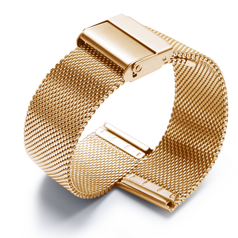 2021 Watch Steel Band Mesh Strap Metal Ultra-thin Universal Stainless Steel Bracelet 12-22mm Strap Color Silver Gold Rose Gold Black
2021 Watch Steel Band Mesh Strap Metal Ultra-thin Universal Stainless Steel Bracelet 12-22mm Strap Color Silver Gold Rose Gold Black