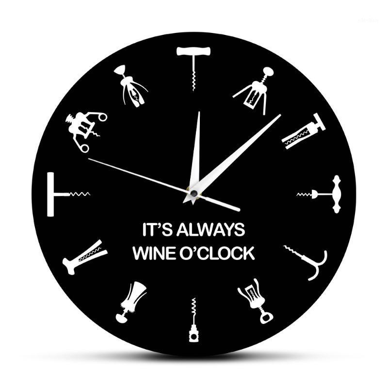 It's Always Wine O'clock Wall Clock Different Cocktail Openers As Numbers Home Bar Wall Decor Bottle Opener Art Wine Lover Gift1
It's Always Wine O'clock Wall Clock Different Cocktail Openers As Numbers Home Bar Wall Decor Bottle Opener Art Wine Lover Gift1
