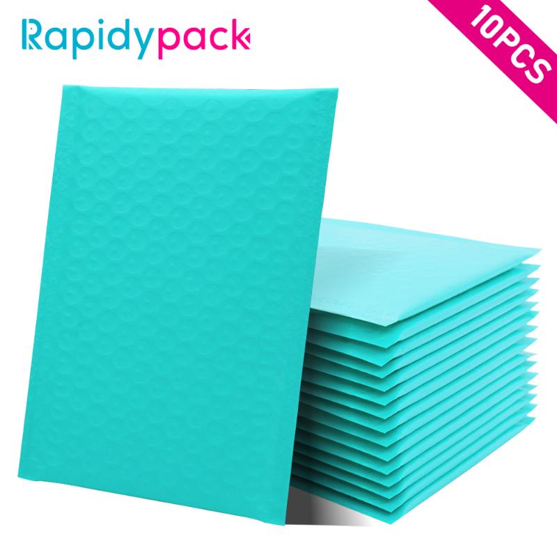 Rapidypack 10PCS 4x7'' Teal Green Poly Bubble Mailers Padded Envelopes Self Sealing Bags Gift Bubble Envelope Shipping Envelopes
Rapidypack 10PCS 4x7'' Teal Green Poly Bubble Mailers Padded Envelopes Self Sealing Bags Gift Bubble Envelope Shipping Envelopes