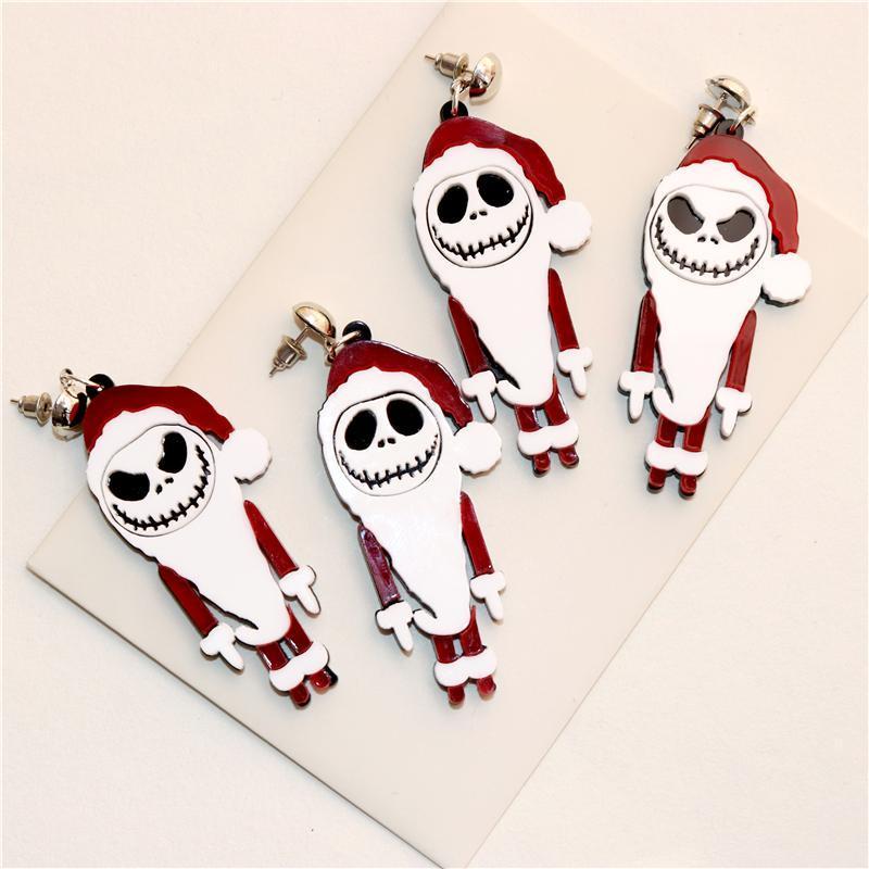 KUGUYS 2020 Sept. Scary Santa Claus Drop Earrings for Women Halloween ghost Dangle Earring Girls Jewellry1, Silver
KUGUYS 2020 Sept. Scary Santa Claus Drop Earrings for Women Halloween ghost Dangle Earring Girls Jewellry1, Silver