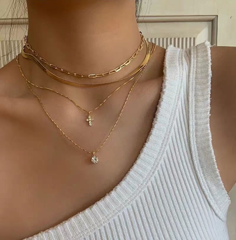 2020 Summer new 925 sterling silver safely paper clip chain necklace silver gold color high quality women fashion choker jewelry Y0126
2020 Summer new 925 sterling silver safely paper clip chain necklace silver gold color high quality women fashion choker jewelry Y0126