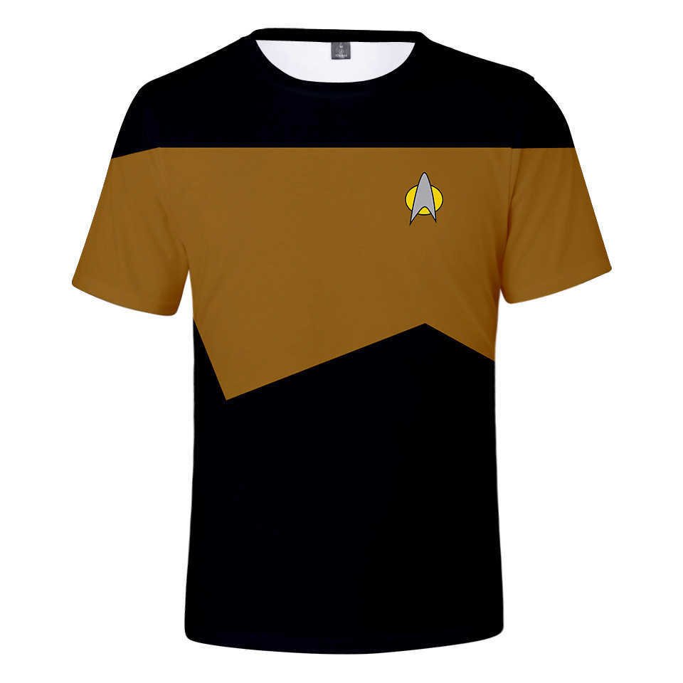 Trendy Movie Cosplay T Shirt TV Series Star Trek 3D Printed Streetwear Men Women Fashion O-Neck T Shirt Hip Hop Tees Tops Unisex X0602, Ats1102840s
Trendy Movie Cosplay T Shirt TV Series Star Trek 3D Printed Streetwear Men Women Fashion O-Neck T Shirt Hip Hop Tees Tops Unisex X0602, Ats1102840s
