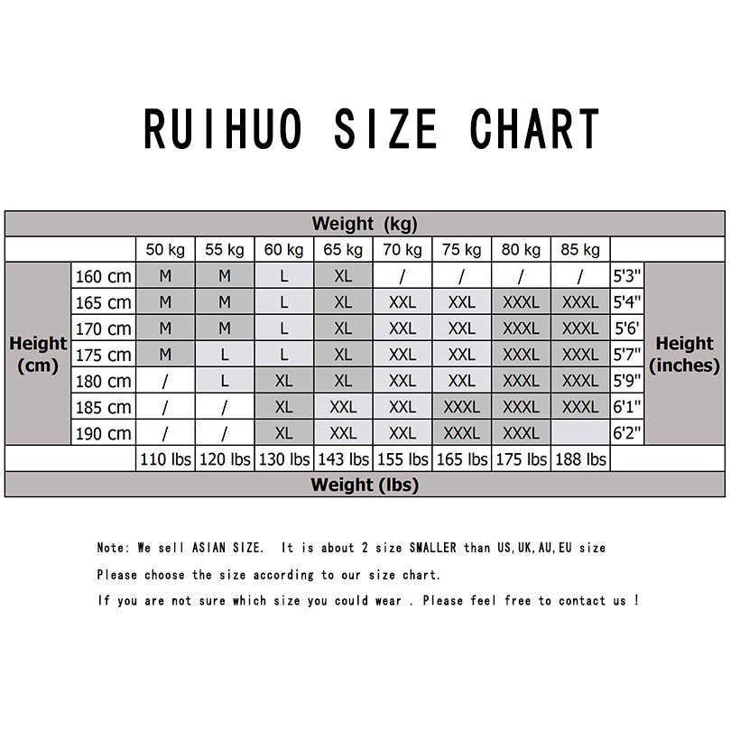 RUIHUO Knitted Winter Sweater Men Clothing Harajuku Sweaters Pullover Men Sweater Fashion Mens Clothes M-3XL 211018