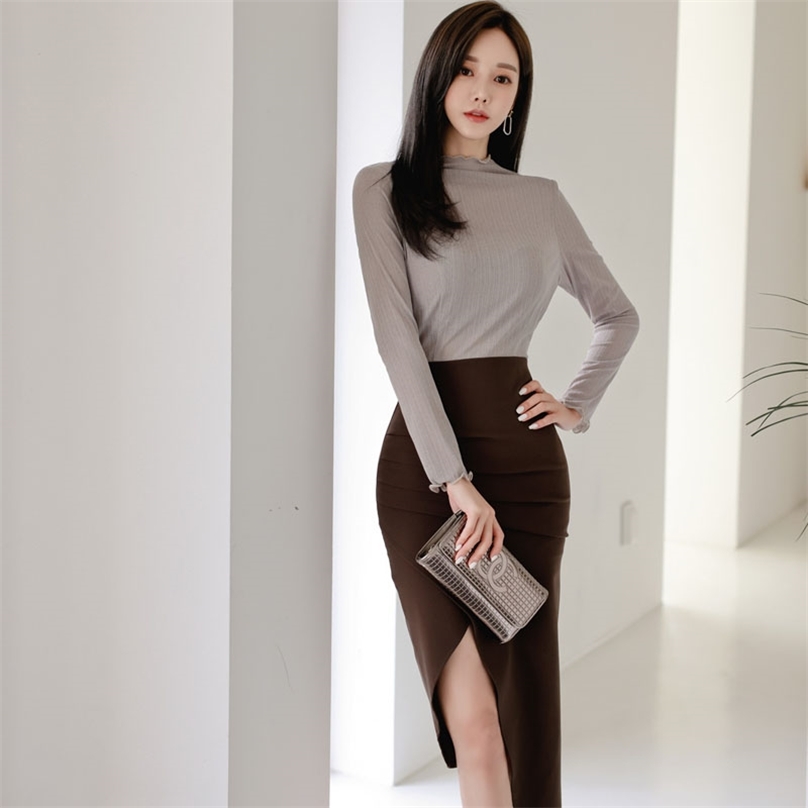 formal tight Dresses korean ladies Summer Long Sleeve stand irregular Party sheath for women clothing 210602, The picture color
formal tight Dresses korean ladies Summer Long Sleeve stand irregular Party sheath for women clothing 210602, The picture color
