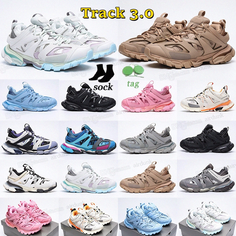 Luxury brand Designer Men Women Casual Shoes Track 3 3.0 Triple white black Sneakers Tess.s. Gomma leather Trainer Nylon Printed Platform trainers shoe 85op#, Shoes box
Luxury brand Designer Men Women Casual Shoes Track 3 3.0 Triple white black Sneakers Tess.s. Gomma leather Trainer Nylon Printed Platform trainers shoe 85op#, Shoes box