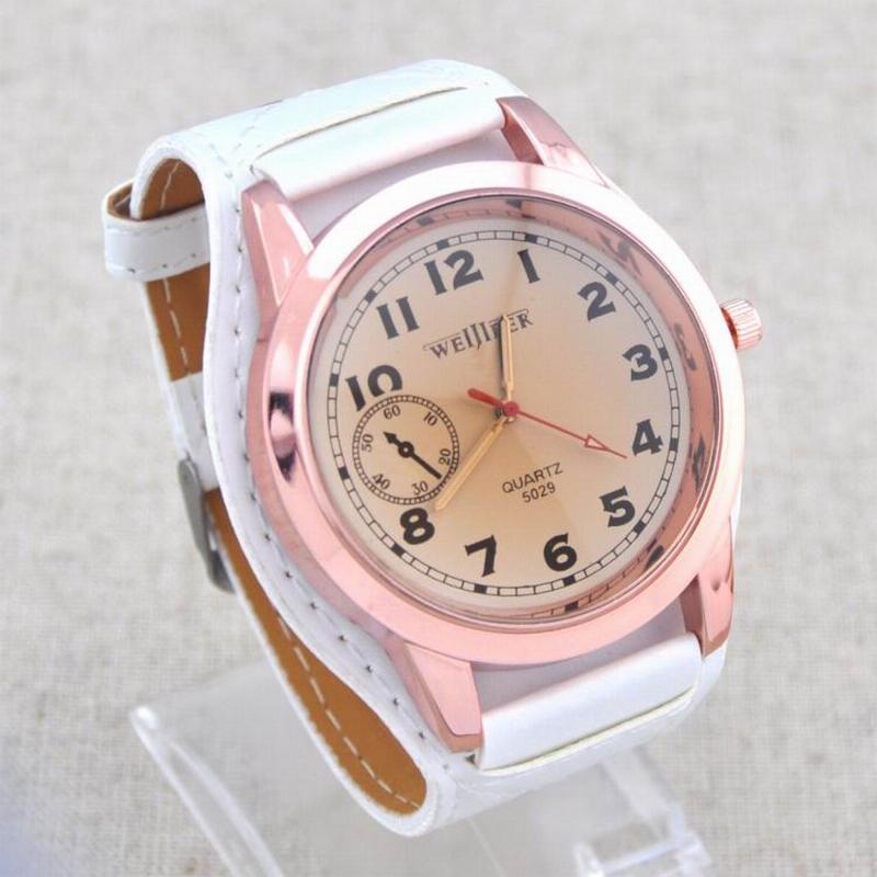 Wristwatches Large Size Face Big Leather Band Analog Men Women Sport Quartz Wrist Watch, Brown
Wristwatches Large Size Face Big Leather Band Analog Men Women Sport Quartz Wrist Watch, Brown