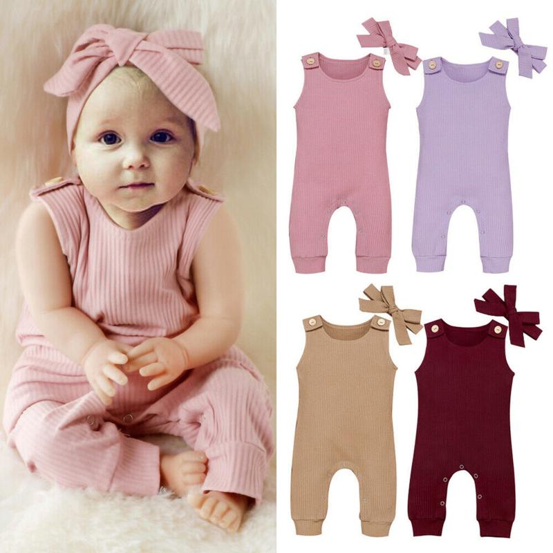 Jumpsuits Born Infant Baby Girl Boy Solid Ribbed Button Romper Jumpsuit Hairband Outfit, Red
Jumpsuits Born Infant Baby Girl Boy Solid Ribbed Button Romper Jumpsuit Hairband Outfit, Red