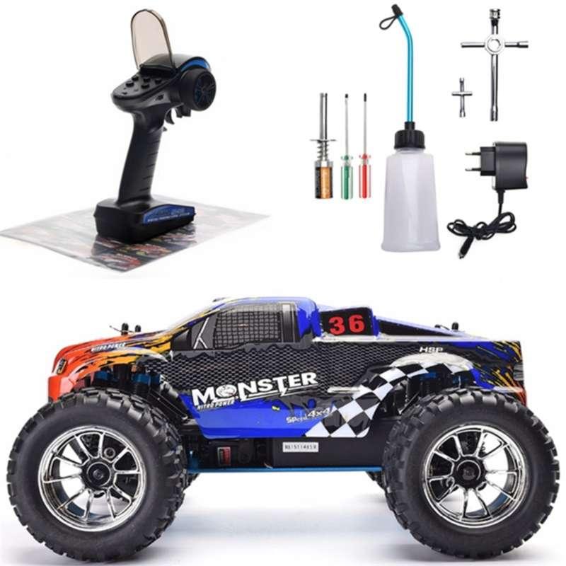 HSP RC Car 1:10 Scale Two Speed Off Road Monster Truck Nitro Gas Power 4wd Remote Control Car High Speed Hobby Racing RC Vehicle
HSP RC Car 1:10 Scale Two Speed Off Road Monster Truck Nitro Gas Power 4wd Remote Control Car High Speed Hobby Racing RC Vehicle