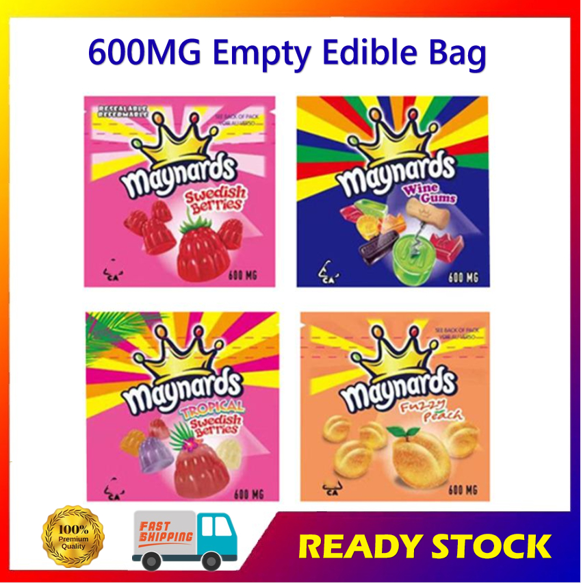 600mg Edible bag Maynards Baked Nards Packaging Heat Seal Zipper Candy Gummies package
600mg Edible bag Maynards Baked Nards Packaging Heat Seal Zipper Candy Gummies package