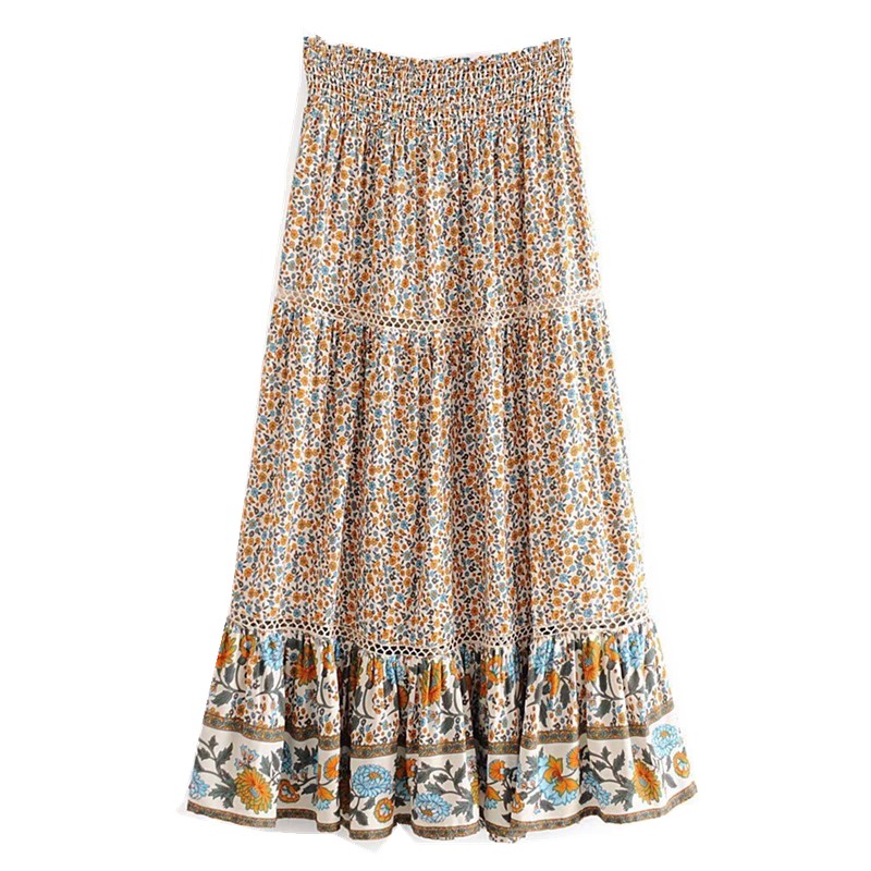 2021 New Bohemia Spliced Hollow Out Hole Lace Floral Midi Long Skirt Beige Holiday Women Elastic High Waist Swing Skirts Beach, Red
2021 New Bohemia Spliced Hollow Out Hole Lace Floral Midi Long Skirt Beige Holiday Women Elastic High Waist Swing Skirts Beach, Red