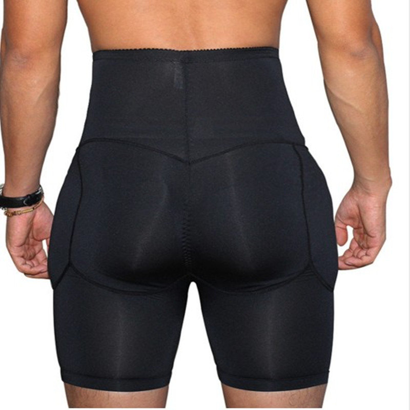 Panties Men Boxers Long Underwear Padded buttocks Bottom Cotton Man Plus Size Shorts Boxer Breathable Shorts Mens Boxers Underpants Hombres