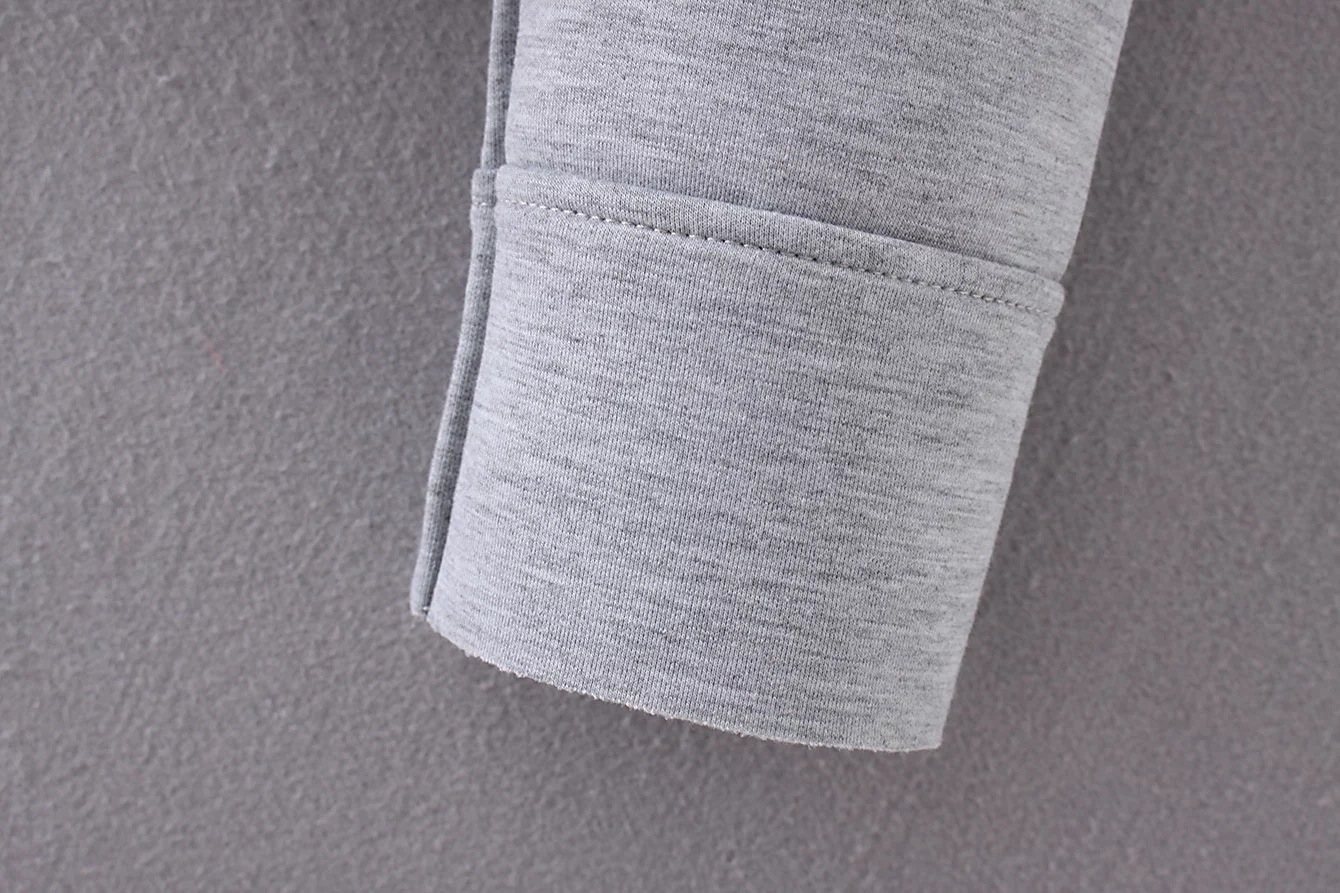 YD-50-8251 and the wind fall fashion new bow collar sleeve head space cotton casual 201212