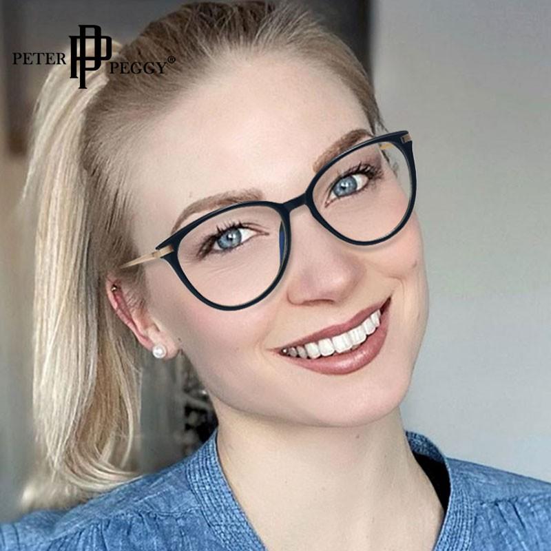 Fashion Sunglasses Frames Round Cat Eye Anti Blue Light Women Metal Glasses Frame Computer Bule Ligth Clear Lens Optical Eyeglasses
Fashion Sunglasses Frames Round Cat Eye Anti Blue Light Women Metal Glasses Frame Computer Bule Ligth Clear Lens Optical Eyeglasses