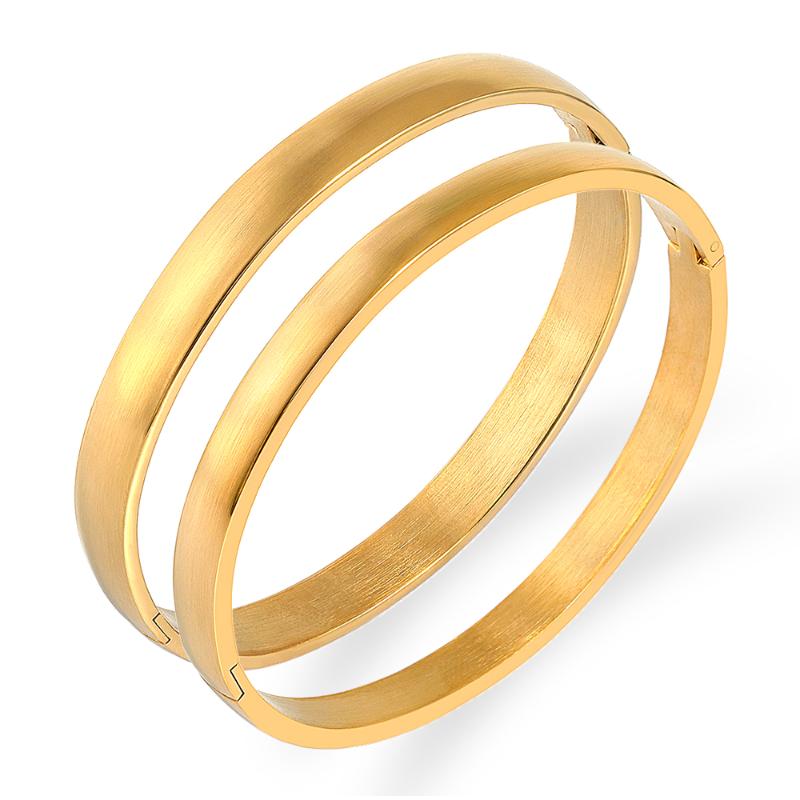 Bangle Classic Women's Bangles For Women Rose Gold Color Titanium Steel Charm Simple Trendy Jewelry
Bangle Classic Women's Bangles For Women Rose Gold Color Titanium Steel Charm Simple Trendy Jewelry