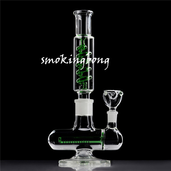 Freezable Coil hookahs Bongs Recycler Dab Rigs heady glass Water pipe Smoking Accessories Function Shisha With 14mm bowl 12.2 inchs
Freezable Coil hookahs Bongs Recycler Dab Rigs heady glass Water pipe Smoking Accessories Function Shisha With 14mm bowl 12.2 inchs
