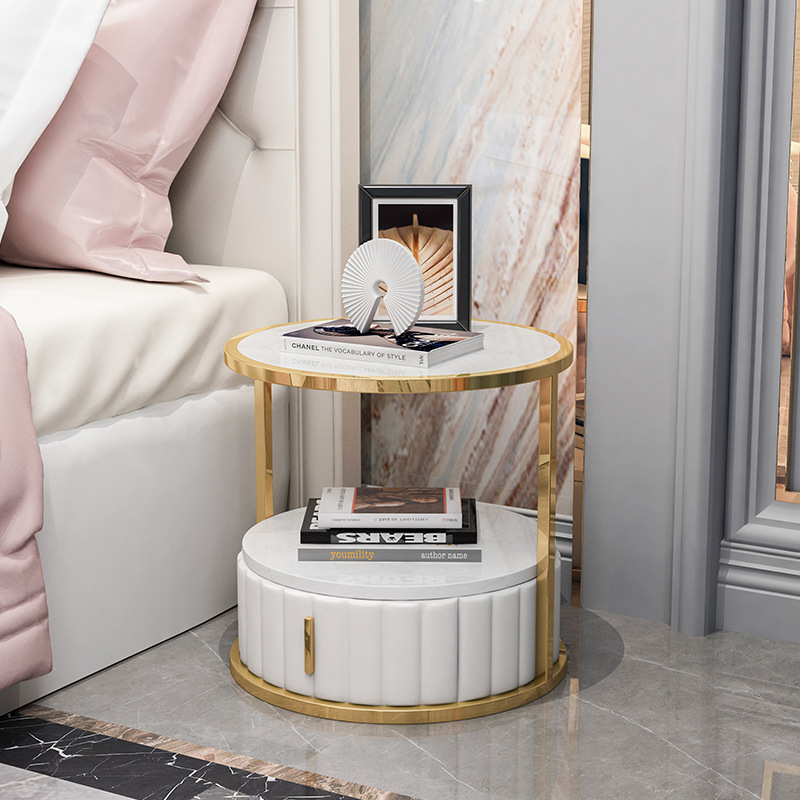 Bedroom Furnitures Fashionable Bedside table Light Luxury Northern Europe Design
Bedroom Furnitures Fashionable Bedside table Light Luxury Northern Europe Design