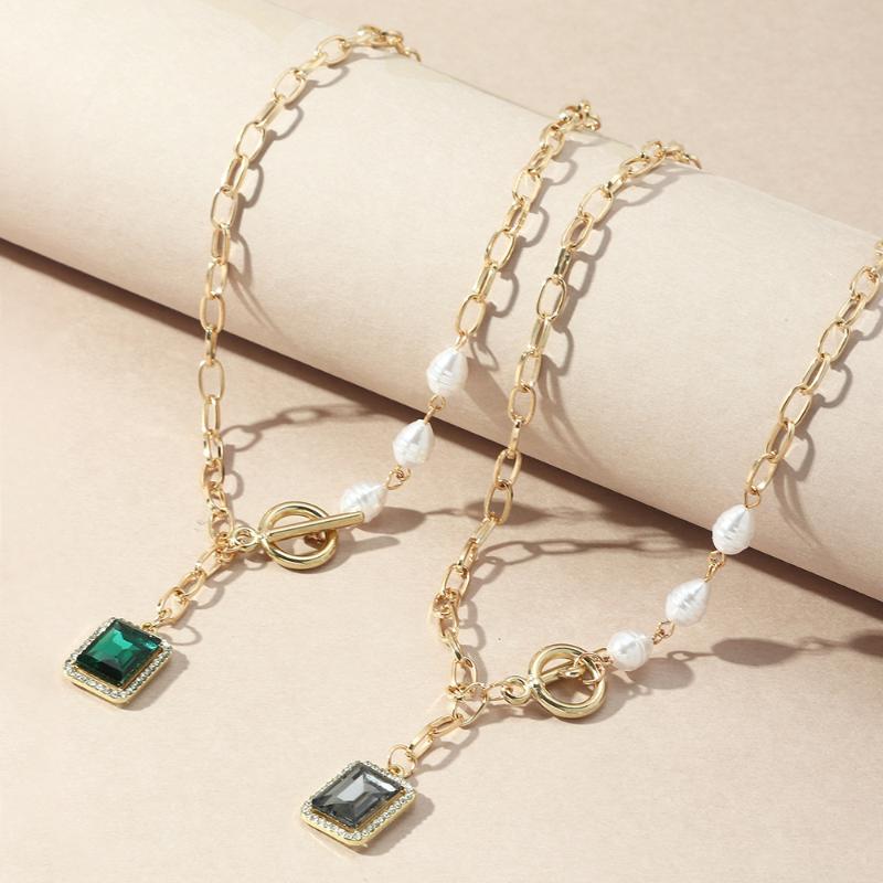 Chokers Gold Long Pearl Choker Necklace For Women Fashion Summer White Baroque Gem Stone CZ Trend Elegant Wedding Jewelry
Chokers Gold Long Pearl Choker Necklace For Women Fashion Summer White Baroque Gem Stone CZ Trend Elegant Wedding Jewelry