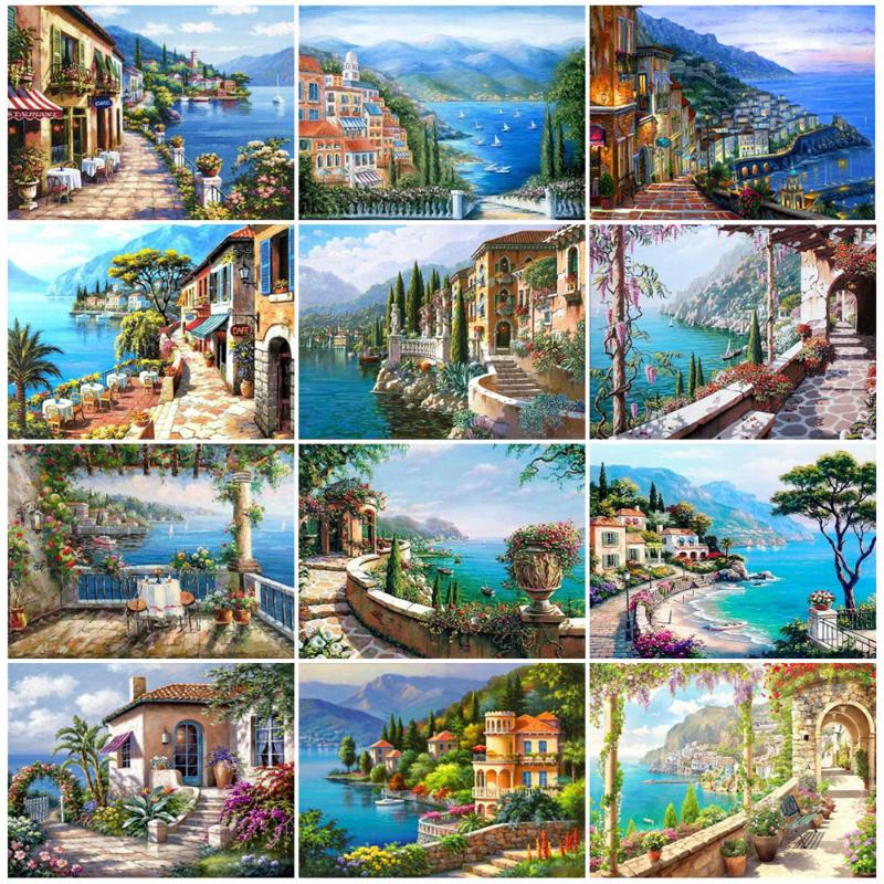 Diamond Painting EverShine 5D DIY Town Bead Embroidery Mosaic Full Square Drill Landscape Cross Stitch Sea Wall Art
Diamond Painting EverShine 5D DIY Town Bead Embroidery Mosaic Full Square Drill Landscape Cross Stitch Sea Wall Art