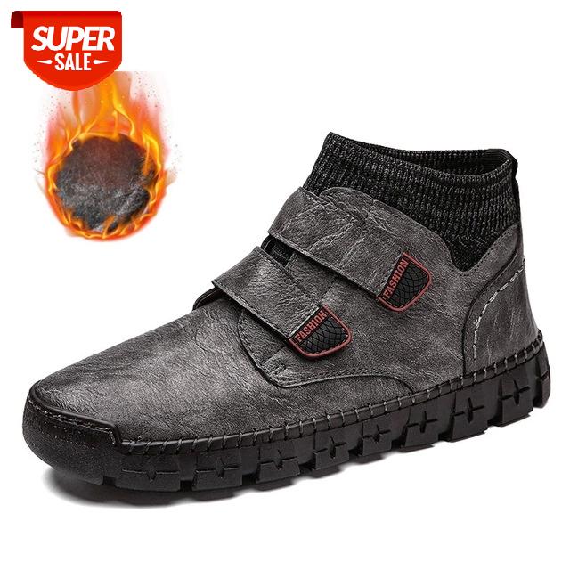 Winter Men Boots Vintage Leather Ankle Boots Men Winter Casual Shoes Sneakers Warm Fur Snow for Botas Waterproof #jI2H
Winter Men Boots Vintage Leather Ankle Boots Men Winter Casual Shoes Sneakers Warm Fur Snow for Botas Waterproof #jI2H