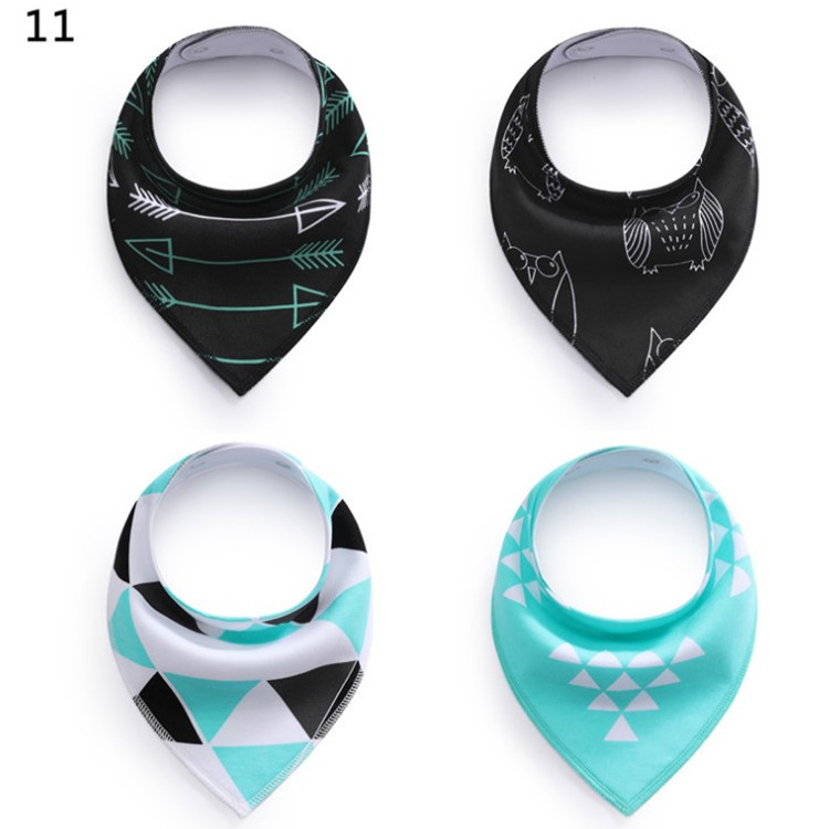 Wholesale Cotton Baby Bibs Soft and Absorbent for Boys & Girls Baby Bandana Drool Bibs Maternal and Child Supplies