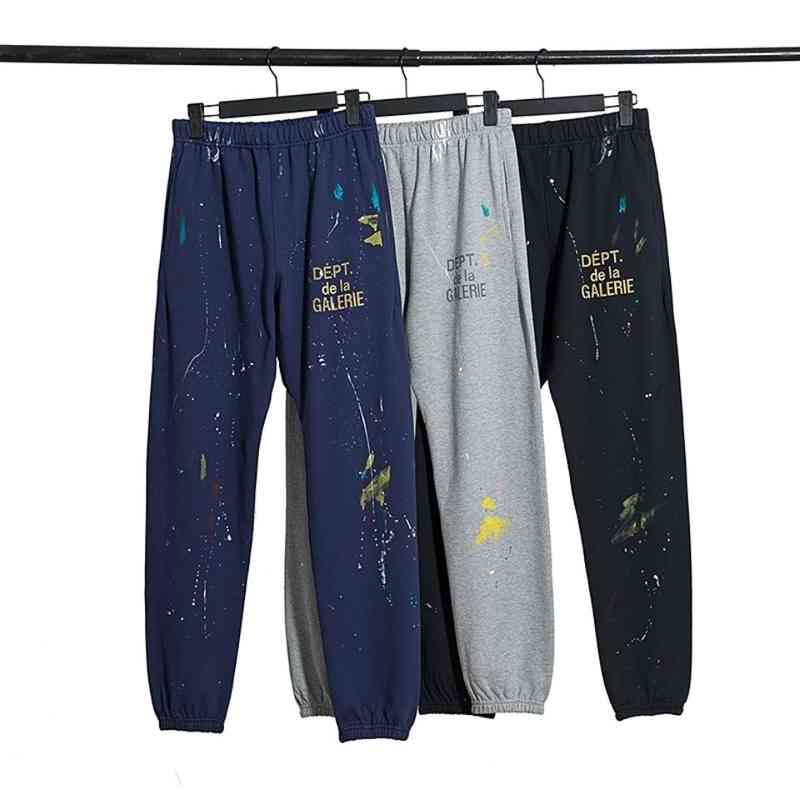 Galery high street dept wash hand-painted splash ink graffiti couple leisure Leggings sports pants md, Black
Galery high street dept wash hand-painted splash ink graffiti couple leisure Leggings sports pants md, Black